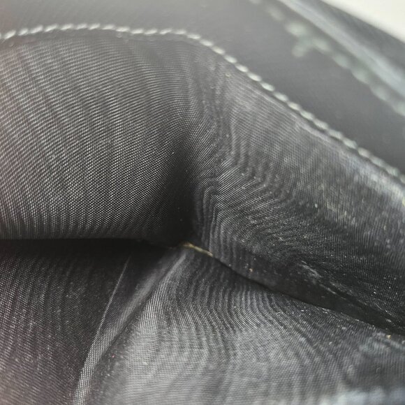 Authentic Prada Black Nylon and Leather Trifold Wallet - Picture 6 of 7